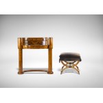 An elegant Biedermaier Bedroom Set, attributed to Joseph Ulrich Danhauser.