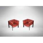 Marco Zanuso Pair of Interlude Armchairs