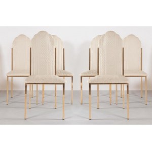 Alain Delon 8 AD 026 Chairs for Maison Jansen