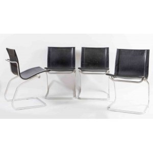 Claudio Salocchi Set of 4 Chairs Lia Model