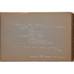 ALBUM FOR EUGENIUSZ ARCT, 1954