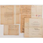 MARRIAGE DOCUMENTS OF PAINTERS EUGENIUSZ ARCT AND GIZELA HUFNAGEL-KLIMASZEWSKA-ARCT