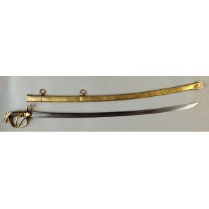 OFFICERS' saber, France, early 19th century.