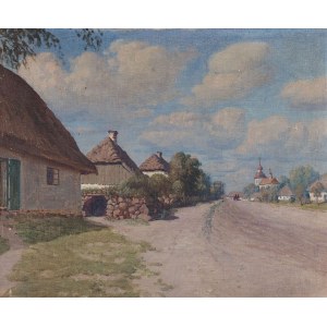 RURAL LANDSCAPE, early 20th century.