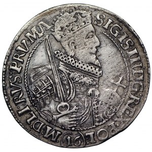 Zygmunt III Waza, ort 1621, Bydgoszcz, 16 pod popiersiem, (R2)
