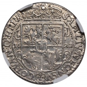 Zygmunt III Waza, ort 1622, Bydgoszcz, rzadka korona