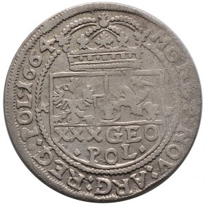 Jan II Kazimierz, tymf 1664, Kraków, z błędem GEO zamiast GRO (R6)