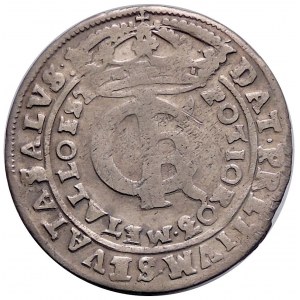 Jan II Kazimierz, tymf 1666, Bydgoszcz, z błędem SEVATA (R3)