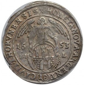 Jan II Kazimierz, ort 1653, Toruń (R2)