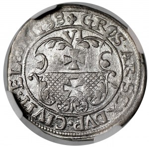 Okupacja szwedzka, Karol X Gustaw, szóstak 1658, Elbląg 