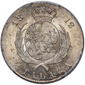 Księstwo Warszawskie, Fryderyk August I, 1/3 talara 1812