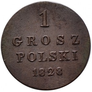 Królestwo Kongresowe, Mikołaj I, 1 grosz 1828 FH, Warszawa
