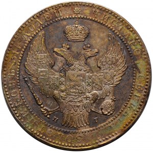 Zabór rosyjski, Mikołaj I, 1 1/2 rubla, 10 złotych 1835 NG, Petersburg