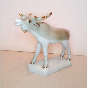 Porcelain moose