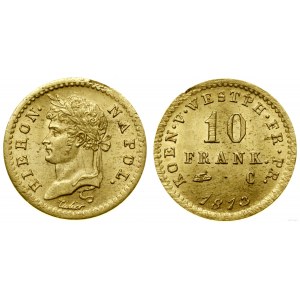 Deutschland, 10 Franken, 1813 C, Kassel