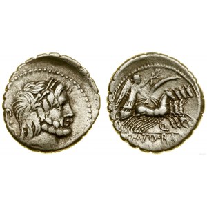 Republika Rzymska, denar serratus, 83-82 pne, Rzym