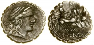 Roman Republic, denarius serratus, 79 BC, Rome