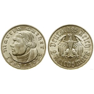 Niemcy, 2 marki, 1933 D, Monachium