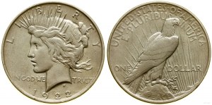 United States of America (USA), $1, 1922, Philadelphia