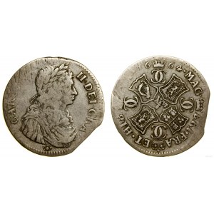 Scotland, 2 mercs (26 shillings), 1664