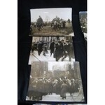 Lot de 8 photographies sur le thème des Suffragettes