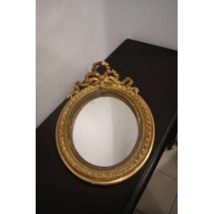 Glace ovale, style Louis XVI .49X34 cm