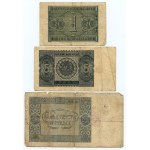 1-20 złotych 1936-1946 - set 5 sztuk