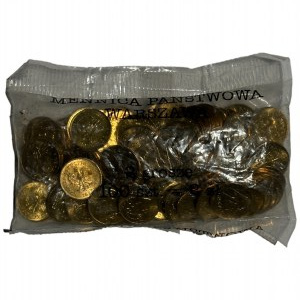 2 Pfennige 1990 (100 Stück) - Bankbeutel
