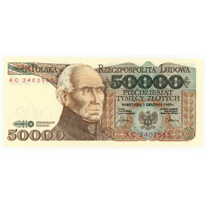 50.000 Zloty 1989 - Serie AC