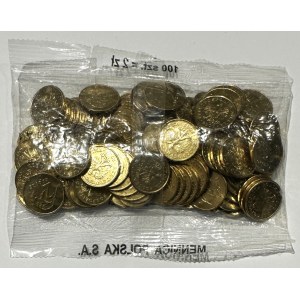 5 Pfennige 2009 (100 Stück) - Bankbeutel
