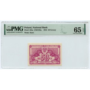 50 Pfennige 1944 - PMG 65 EPQ