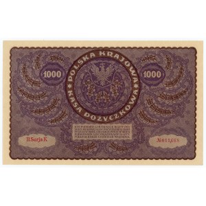 1.000 marek polskich 1919 - II seria K