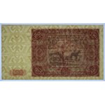 100 Gold 1947 - Ser F - PMG 64 EPQ - no dot after Ser.