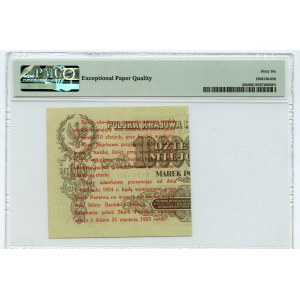 5 groszy 1924 - Bilet zdawkowy prawa połowa - PMG 66 EPQ