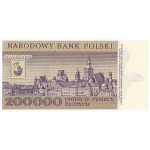 200 000 zlotých 1989 - séria D