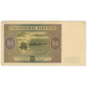 50 złotych 1946 - seria A 0013923