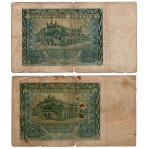 50 zloty 1940 - set of 2 pieces