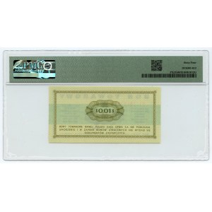 PEWEX - 1 cent 1969 - seria FL - PMG 64