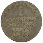Wielkie Księstwo Poznańskie - POSEN - 1 grosz 1816 (A) Berlin