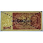 100 zloty 1948 - series D789000/D123456 - SPECIMEN - PMG 63