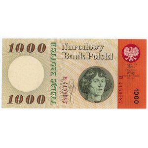 1,000 zloty 1965 - series B