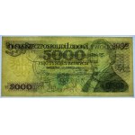 5.000 złotych 1982 - seria CC, CH, CK, DL - zestaw 4 sztuk banknotów