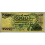 5.000 złotych 1982 - seria CC, CH, CK, DL - zestaw 4 sztuk banknotów