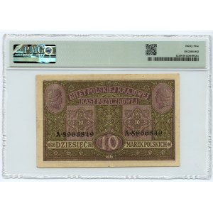 10 polnische Marken 1916 - Allgemeine Serie A 8966849 - PMG 35