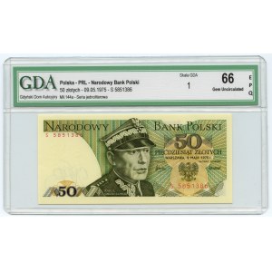 50 złotych 1975 - seria S - GDA 66 EPQ
