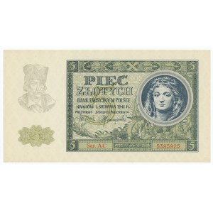 5 gold 1941 - AC series