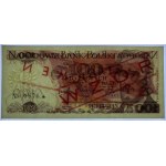 100 złotych 1976 - AK 0000000 - WZÓR / SPECIMEN No 0876*