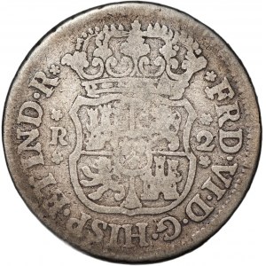 MEXICO CITY - 2 reals 1756 - (Mo).
