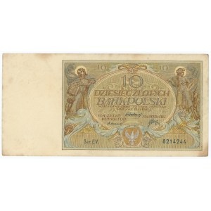 10 złotych 1929 - seria EV.