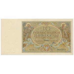 10 zlatých 1929 - séria FA.